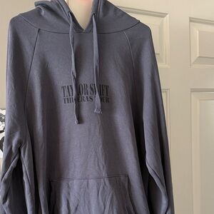 Taylor Swift Eras Tour Hoodie in Slate Blue-Gray